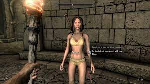 Bug Report: Serana Won't follow me. And she's not wearing clothes. (No  Mods.) : r/skyrim