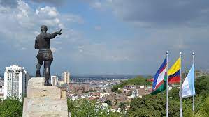 La estatua del conquistador español sebastián de belalcázar que estaba ubicada en el nororiente de cali fue derribada la mañana de este miércoles 28 de abril por indígenas misak. Diario Occidente Sebastian De Belalcazar Cali