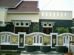 Selama ini desain pagar tembok depan rumah biasanya dikombinasikan dengan model pagar besi. Gambar Desain Pagar Depan Rumah Minimalis Pagar Rumah
