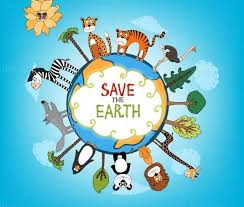 Save The Earth Concept Globe Drawing Save Animals Poster Save Earth