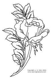 You can use typewriter carbon paper, ncr backed paper, and graphite paper for your transfer agent. Wood Carving Rose Pattern Bing Images Wood Carving Patterns Flower Drawing Floral Design Drawing