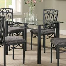 In addition to precious and exotic woods, these modern dining tables implement materials as diverse as shagreen, goat skin combined with metal, marble, glass and onyx. Coaster Fine Furniture Black Rectangular Dining Table In The Dining Tables Department At Lowes Com