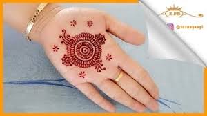 Henna dengan desain yang bersusun. Simple Henna Tattoo Mehndi By Rara Henna Youtube