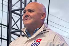 Candidate Diego Borja reported an attempt to prevent him from leaving the  country.