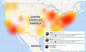 Get more out of your online experience with complimentary access to user guides, tutorials, and live my verizon for enterprise mobile app. Verizon Outage Across Us Affects Customers Data Texting And Calling Daily Mail Online
