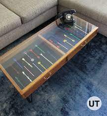 Upcycled mexican pine coffee table annie sloan old white and dark. Upcycled Coffee Table Upcycle That