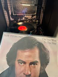 track off Neil Diamond's 1981 lp On the Way to the Sky which was the  fourteenth studio album by Diamond.