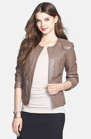 Halogen Quilted Leather Jacket Online Only Nordstrom Leather Jackets Online Jackets Leather Jacket