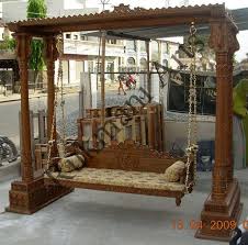 Buy Carved Indian Wooden Carved Swings Jhoola Room Swing Wooden Swings Balcony Decor