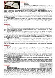 En effet, pas de sujet, pas d'article. L Expression Ecrite Au Bac D Anglais La Page De Journal Intime College Lycee Saint Joseph Gaillac