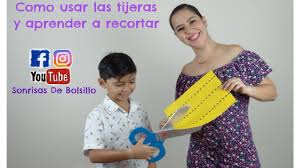 Al final de este artículo encontrarás un cuaderno con 18 divertidas actividades para. Como Usar Las Tijeras Y Aprender A Recortar Youtube