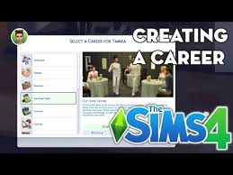 Cómo descargar mis sims de la familia de descargas de la . Sims 4 Create A Career Jobs Ecityworks