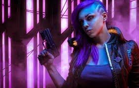Judging by the photos next to the mirror, it seems entirely possible that this cyborg is merely impersonating someone else. Wallpaper Girl The Game Gun Face Weapons Art Cyborg Cd Projekt Red Cyberpunk 2077 Cyberpunk Cyberpunk Cyberpunk 2077 2077 Video Game Concept Art Concept Art Images For Desktop Section Igry Download