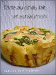 Tarte Au Riz Au Lait Et Au Saumon Peches Mignons Tarte Au Riz Cuisine Et Boissons Alimentation