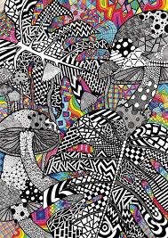 Abstract Mushrooms Monstera Pattern Line Drawing Art Leaf A4 Etsy In 2021 Line Art Drawings Abstract Line Art Mushroom Drawing