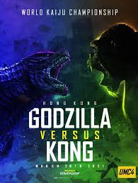 Segundo a sinopse oficial de godzilla vs kong, em um tempo em que monstros andam pela terra, a luta da… Ufc Styled Godzilla Vs Kong Poster I Created Fan Art Monsterverse