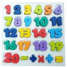 Notice also that the number for 1 can either be وَاحِد or its feminine counterpart وَاحِدَة, or أحد and its feminine counterpart إحْدَى. Mainan Edukasi Edukatif Anak Puzzle Chunky Kayu Angka 1 20 Simbol Shopee Indonesia