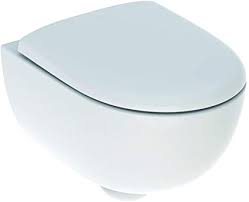 Comment fonctionne un wc sans bride ? Cuvette Wc Suspendue Wc Suspendu Rimfree Sans Bride Renova Compact Carene Avec Abattant Frein De Chute Geberit Amazon Fr Bricolage