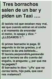 Borrachos Y Taxista Chistes Cortos Chistes Borrachos Chistes