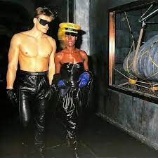 Grace jones and dolph lundgren dated in the early 1980s, and were the it couple of their heyday; Yann V Twitter Grace Jones And Dolph Lundgren Arriving At A Party In 1984 This Is Too Powerful For Twitter