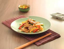 · cut off mushroom stems. Saute Pork With Peppers And Jicama Recipes Lee Kum Kee Home Hong Kong