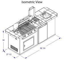 You might also like this photos. Outdoor Kitchen Dimensions Novocom Top