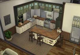 Partner site with sims 4 hairs and cc caboodle. My Cozy Dream Kitchen Cc Counter Recolors Renorasims Double Plumbob Sims4