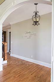 Touch device users, explore by touch or with swipe gestures. Home Interior Traditional Foyer With Behr Sculptor Clay And Silky White Trim A Bm Revere Pewter Alte In 2020 Room Paint Colors Paint Colors For Living Room Room Paint