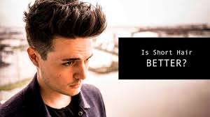 Simply spritz it onto your roots, holding the can six to eight inches away from your hair, then brush through. The Advantages Of Shorter Hair Mens Hairstyling Hair Tips 2017 Youtube