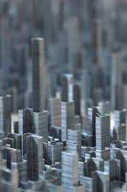 Massing Model Of An Urban Setting Made From Staples Model Making Installation Art Architecture