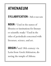 Athenaeum Definition Athenaeum Book Humor The Stoics