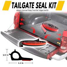3 5meter Adhesive Universal Weather Stripping Pickup Truck Bed Rubber Tailgate Seal Kit Tailgate Cover Sound Insulation Fillers Adhesives Sealants Aliexpress