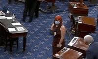 Just elected as senator for arizona. For Your Consideration Sen Kyrsten Sinema S Quarantine Wigs By Giphy News Giphy