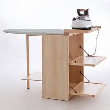 Hidden ironing board options for your closet or custom cabinets. Mobile Ironing Board Cabinet