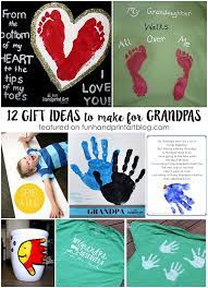 Download Crafts To Make Grandpa Created With Handprints And Footprints