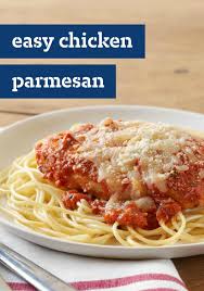 Easy Chicken Parmesan No Need To Bread And Fry Cutlets To Make This Easy Chicken Easy Chicken Parmesan Chicken Parmesan Recipe Easy Chicken Parmesan Recipes