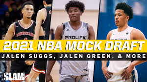 If suggs was off the board, the warriors would also consider a deal to move up for florida state's scottie barnes, according to ford. Jalen Green Jalen Suggs More 2021 Nba Mock Draft Update Youtube