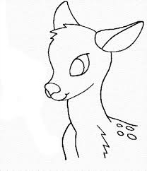 Brighten up your walls, and support independent artists. Baby Deer Easy Simple Deer Drawing Novocom Top