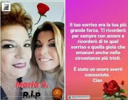 L'unico profilo ufficiale di uomini e donne su twitter! Uomini E Donne Morta Maria S Storica Concorrente Del Trono Over