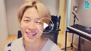 Bts jimin kept his promise of vlive! V Live I M Here
