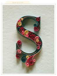 Paper filigree quilled lettering quilling. This Is Amazing What Patience Quilled Letters Quilling Designs Quilling Letters