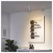 Nymane Deckenspot 1 Spot Weiss Ikea Osterreich Ceiling Spotlights Ikea Ceiling Lamp White