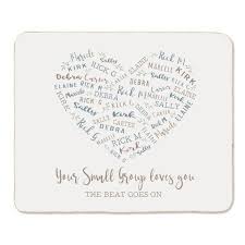 Farmhouse Heart Personalized Word Art Blankets