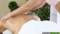 Naughty asian masseuse gives soapy handjob. Sneaky Masseuse Strokes Sex Video