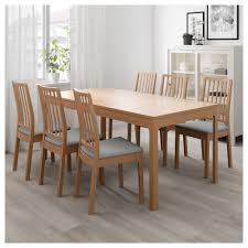 Ekedalen Oak Extendable Table Min Length 180 Cm Ikea Ausziehtisch Esstisch Design Ikea Esszimmer A single person can extend the table and there's plenty of room for chairs since the legs are always located at the corners of the table.