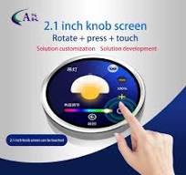 2.1 Inch 480*480 TFT LCD Circular Display Knob Rotary Switch Encoder Round LCD Module for Smart Home