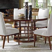 View their wide selection of dining room furniture today! Tommy Bahama Island Fusion Meridian 60 Round Wood Dining Table 01 0556 875c