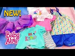 New Baby Alive Doll Mix N Match Outfit Set From Toys R Us Unboxing And Details Youtube