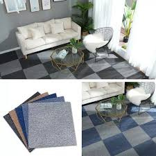 Today's most popular flooring options have always been allies; Carpet Tiles Commercial Carpet Floor Tiles For Bedrooms Living Rooms Kids Rooms Office Decor With Anti Slip 50 50cm Rug Aliexpress
