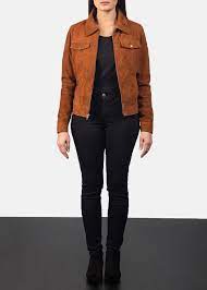Suzy Brown Suede Jacket Brown Suede Jacket Maroon Leather Jacket Suede Jacket